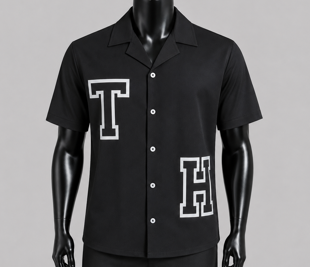 TH short sleeve boxy cuban shirts