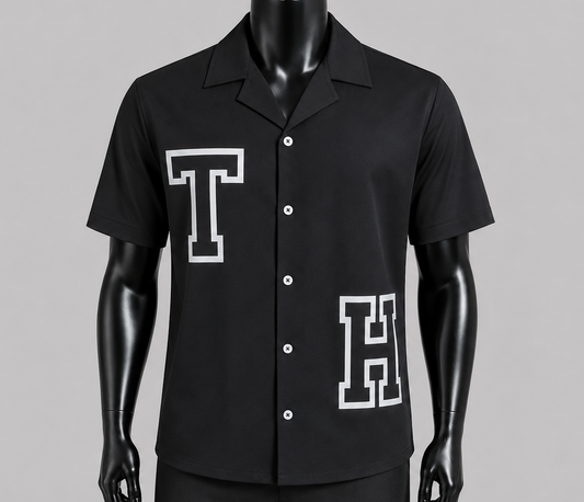 TH short sleeve boxy cuban shirts
